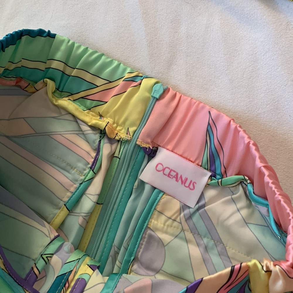OCEANUS SILK BLAZER AND TROUSER SET - Picture 16 of 17